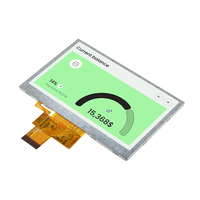Expédition rapide, écran LCD médical industriel de 4,3 pouces, résolution 480x272, panneau d'affichage portable, luminosité de 600 cd/m², modules LCD TFT
