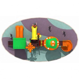KAILE Factory Produced Outdoor <b>Slide</b> Used Playground Euro Standard Playground Equipment - Product Image 2