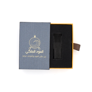 Luxury Black <strong>Red</strong> Custom Logo Gift <strong>Box</strong> Magnetic Closure Sponge Insert Embossed Matt Lamination for Pen for Eye Cream Packaging - Product Image 5