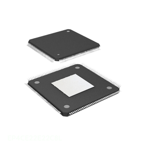 Componentes de circuito electrónico 144 LQFP Almohadilla expuesta EP4CE22E22C8L Integrada En stock - Product Image 1