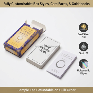 Juego de 78 Cartas del Tarot Originales Profesionales, Baraja Clásica Tradicional para Adivinación, Proveedor de Fábrica al por Mayor - Product Image 4