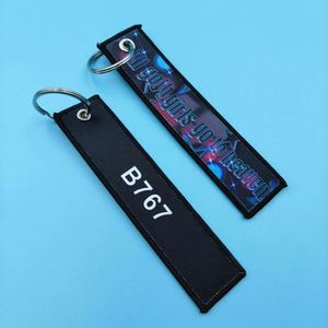 พวงกุญแจเครื่องบินผ้าปักแบรนด์เนมสำหรับก่อนขึ้นเครื่องบิน - Product Image 5