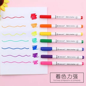 8 colori Promozionale Tessuto Lavabile Marker Pennarello Indelebile Textile Marker - Product Image 2