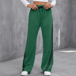 Pantalones Deportivos Casuales de Corte Regular, Premium, Cómodos, Ecológicos, Transpirables, Impermeables, con Forro Polar y Cierre de Cordón en la Cintura - Product Image 1