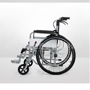 Jiaxin <b>Folding</b> Manual Wheelchair Steel Frame Lightweight Portable With <b>Commode</b> For Daily Use - Product Image 4