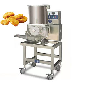 Hamburger Burger Chicken Nugget Press Maker High Quality Burger Patty Making Machine Nugget Jamaica Patty Make Machine - Product Image 1