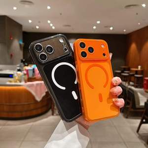 Funda Magnética Transparente Antigolpes y Antiamarilleo de TPU y PC para iPhone 17 Pro Max, Compatible con Carga Inalámbrica, para iPhone 17 Air - Product Image 2