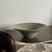 Bol à ramen en céramique japonaise, bol à soupe, vaisselle créative, style moderne mat, style rétro sauvage, bol commercial, ustensiles de table
