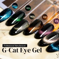 G-Cat Eye Gel Polonais Arc-En-Colle Semi Permanente Art Personnalisé Sans Hema Esmaltes Vegan Ongles Fournitures Fabricants