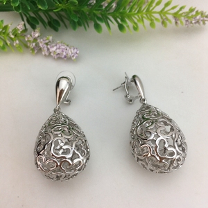 Yuminglai FHK11745 Anting Wanita Italia, Anting-Anting Pemakaian Harian Kualitas Tinggi <span class=keywords><strong>18</strong></span> <span class=keywords><strong>K</strong></span> Emas Elegan Modis - Product Image 6