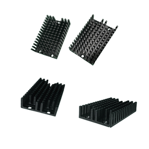 58*37*12 mét 6061 6063 đen công nghiệp nhôm tản nhiệt PCB cup GPU tản nhiệt cho thiết bị điện tử - Product Image 4