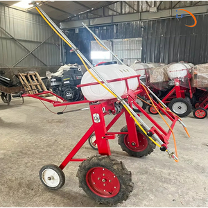 Máquinas de pulverización de potencia de motor de gasolina más vendidas para fines agrícolas Pulverizadores autopropulsados de empuje manual - Product Image 1