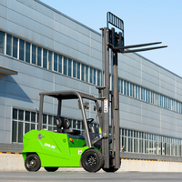 Chariot élévateur électrique complet pour entrepôt, 1 tonne, 2 tonnes, 3 tonnes, 4 tonnes, hauteur de levage 3m, 4m, 5m, 6m, chariot élévateur électrique assis à vendre