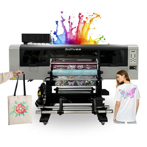 Mesin bordir imitasi UVDTF Transfer kain otomatis tiga kepala dengan rel panduan THK kelas tinggi merek baru dari Jepang - Product Image 2