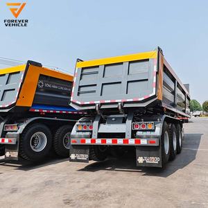 Remolques Volquete de Servicio Pesado de 3 y 4 Ejes, Nuevos y Usados, con Cilindro Hidráulico, para Tractor, con Descarga Lateral y Trasera - Product Image 3