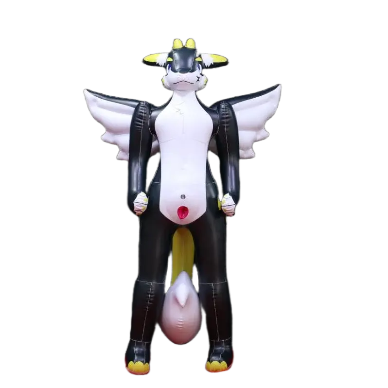 Boneca inflável de brinquedo Hongyi Boneca animal inflável personalizada com SPH