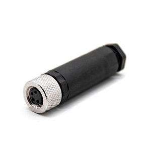 M8 thẳng <span class=keywords><strong>3</strong></span>-pin nam/nữ lắp ráp IP68 không thấm nước cắm cảm biến kết nối - Product Image 2