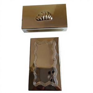 Elegant Modern Brass <b>Matchbox</b> Cover Handmade Eco-Friendly Recyclable Safety Water Resistant Luxury Tabletop Home Decor Premium - Product Image 1