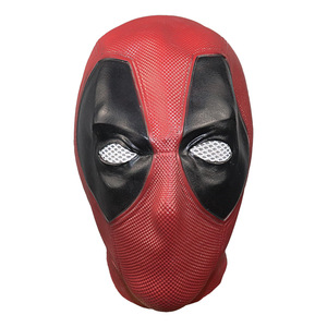 Trending Popular Halloween Marvel Character <strong>Mask</strong> Party Cosplay Deadpool Headgear Face <strong>Mask</strong> <strong>Scary</strong> Halloween Latex <strong>Mask</strong> - Product Image 1