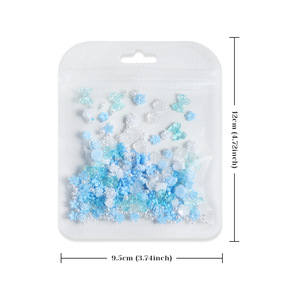 Accesorios para Decoración de <span class=keywords><strong>Uñas</strong></span> con Diseño Floral Azul, Camelia, Mariposa y Perla - Product Image 6