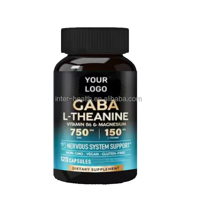 Ausreson OEM Sleep Capsules Gaba L-theanine Capsules with Magnesium and Vitamins B6