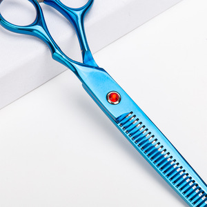 Peine para cortar el cabello de acero inoxidable, herramienta profesional de peluquería para recortar y peinar con precisión - Product Image 2