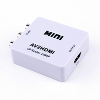 Boîtier convertisseur Allion MINI pour adaptateur 3RCA vers /AV2HD / Convertisseur de jeux vidéo