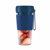 Mini mixeur portable USB, mini mixeur à vin portable 280 ml, presse-agrumes, distributeur de jus, bouteille shaker, boîte de 30 couleurs