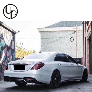 Kit Carrozzeria di Alta Qualità Stile Eurocar per Mercedes Classe S <span class=keywords><strong>W222</strong></span> S63 S65 S320 S550, Aggiornamento 2019 con Fari Anteriori e Posteriori in Materiale PP - Product Image 6