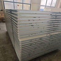 Panneau sandwich pour toiture PIR, panneau isolé de 100 mm, usine OEM