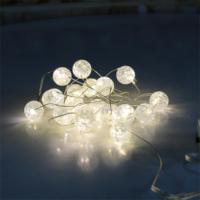 Guirlandes lumineuses LED blanc chaud 20L, alimentées par prise, écologiques, pour décorations de Noël, de maison, de fêtes et de mariages