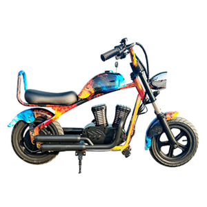 Motocicleta Eléctrica de 12 Pulgadas, 24V, 180W, Batería de Litio, para Niños y Adultos, Diseño Negro - Product Image 1