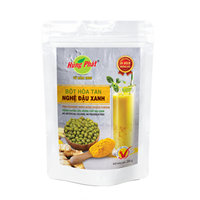 Poudre instantanée de curcuma pur et de haricots mungo du Vietnam 200g/sachet – Produit naturel de haute qualité à base d'extraits végétaux