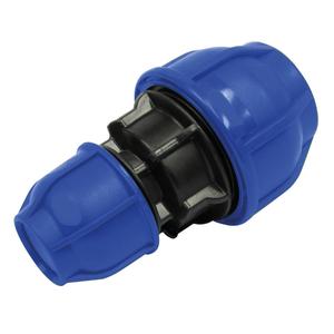 Accesorios de compresión de PP azul de alta calidad, acoplador reductor de superficie lisa de 50MM X 40MM, accesorios de tubería de alta presión al por mayor - Product Image 6