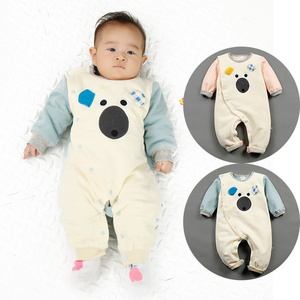China Supplier Kid <strong>Clothes</strong> Wholesale <strong>Baby</strong> <strong>Winter</strong> <strong>Clothes</strong> Warm Cute Romper With Model - Product Image 1