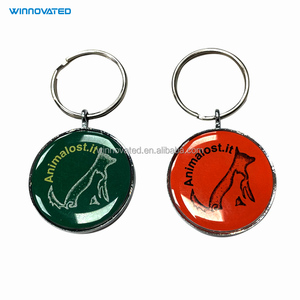 Llavero Inteligente de Silicona con Código <span class=keywords><strong>QR</strong></span> Personalizado, RFID/NFC de 13.56MHz, Resistente al Agua, <span class=keywords><strong>para</strong></span> Identificación de Mascotas, Antipérdida y Rastreo - Product Image 5