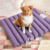 Tapis rafraîchissant pour chien, luxueux, moderne, doux, pliable, résistant aux poils et aux griffures, lit pour chat et chien, tapis de voyage pliable