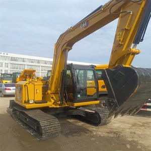 Excavatrice hydraulique Cat de 5 tonnes d'occasion avec 800 heures de service, cylindre de marque Poclain, pompe Kyb, faible consommation de carburant, certifiée CE - Product Image 4