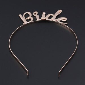 Diadema con letras <span class=keywords><strong>de</strong></span> aleación <span class=keywords><strong>para</strong></span> novia, tocado <span class=keywords><strong>de</strong></span> niña <span class=keywords><strong>de</strong></span> flores <span class=keywords><strong>para</strong></span> invitados <span class=keywords><strong>de</strong></span> <span class=keywords><strong>boda</strong></span> femeninos, diadema nupcial decorativa, Tiara - Product Image 3
