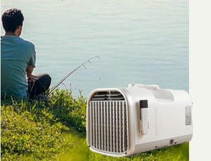 <b>Portable</b> 220V Single Cooling All-In-One Air Conditioning <b>Unit</b> New for Tent Camping Car Mobile Outdoor Use <b>AC</b> Compressor - Product Image 4