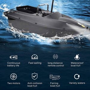 Barco Cebador RC V666 500M de Gran Capacidad para Pesca de Carpas en Lagos - Product Image 4