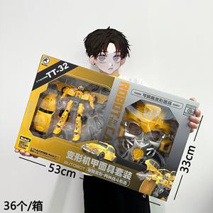 Jouets pour enfants Jouets éducatifs en plastique Jouets robots déformables pour enfants - Product Image 6