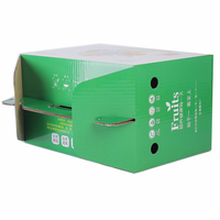 Boîte à fruits en carton ondulé personnalisée, boîte d'abonnement pour fruits, boîte de distribution de fruits