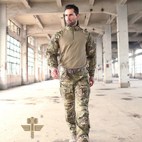 Équipement extérieur en chef: haut de costume de grenouille de scorpion, chemise à couleurs bloquées de camouflage extérieur