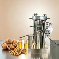 Presse hydraulique numérique multifonctionnelle entièrement neuve en acier inoxydable pour le pressage à froid et à chaud des graines de soja, de tournesol, de coton, de lin et de colza