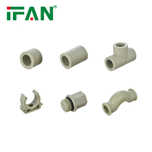 IFAN nhà máy trực tiếp bán GB/t Phụ kiện 18742 <span class=keywords><strong>PPR</strong></span> 20-63mm <span class=keywords><strong>PPR</strong></span> phụ kiện đường ống màu xám Clip ống <span class=keywords><strong>ppr</strong></span> phụ kiện - Product Image 4