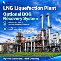 Usine de liquéfaction de GNL modulaire avec modules de processus préfabriqués et contrôle PLC