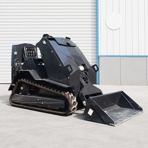 Minicargadora con Motor Diésel Kubota de 25 Hp, Alto Flujo Hidráulico, Potente Cargadora de Orugas - Product Image 1
