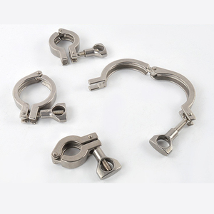 נירוסטה סניטרית ss304 316l מהדק סיכה אחת - Product Image 3