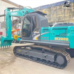 Used KobelcoSK200D Excavator 20Ton 1m³Bucket Original Japan Brand Large Crawler Construction Excavator Low Hours CE Certified - Product Image 6